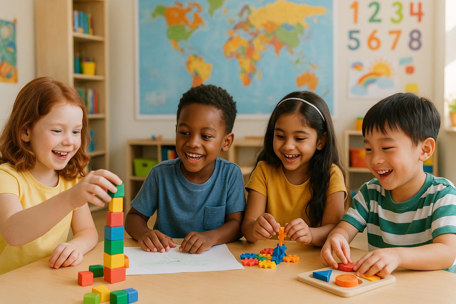 Children learning together